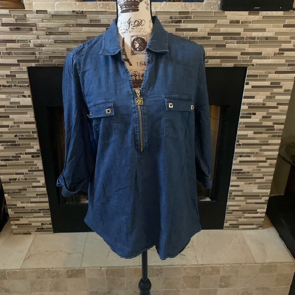 Anne Klein Jean 3/4 sleeve size xl